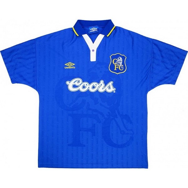 Camiseta Chelsea 1ª ML Retro 1997 Azul